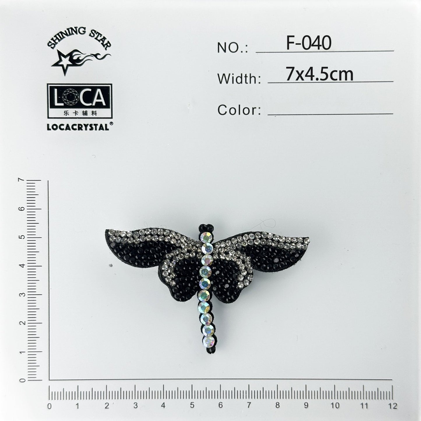 Crystal Flower Patch F-040