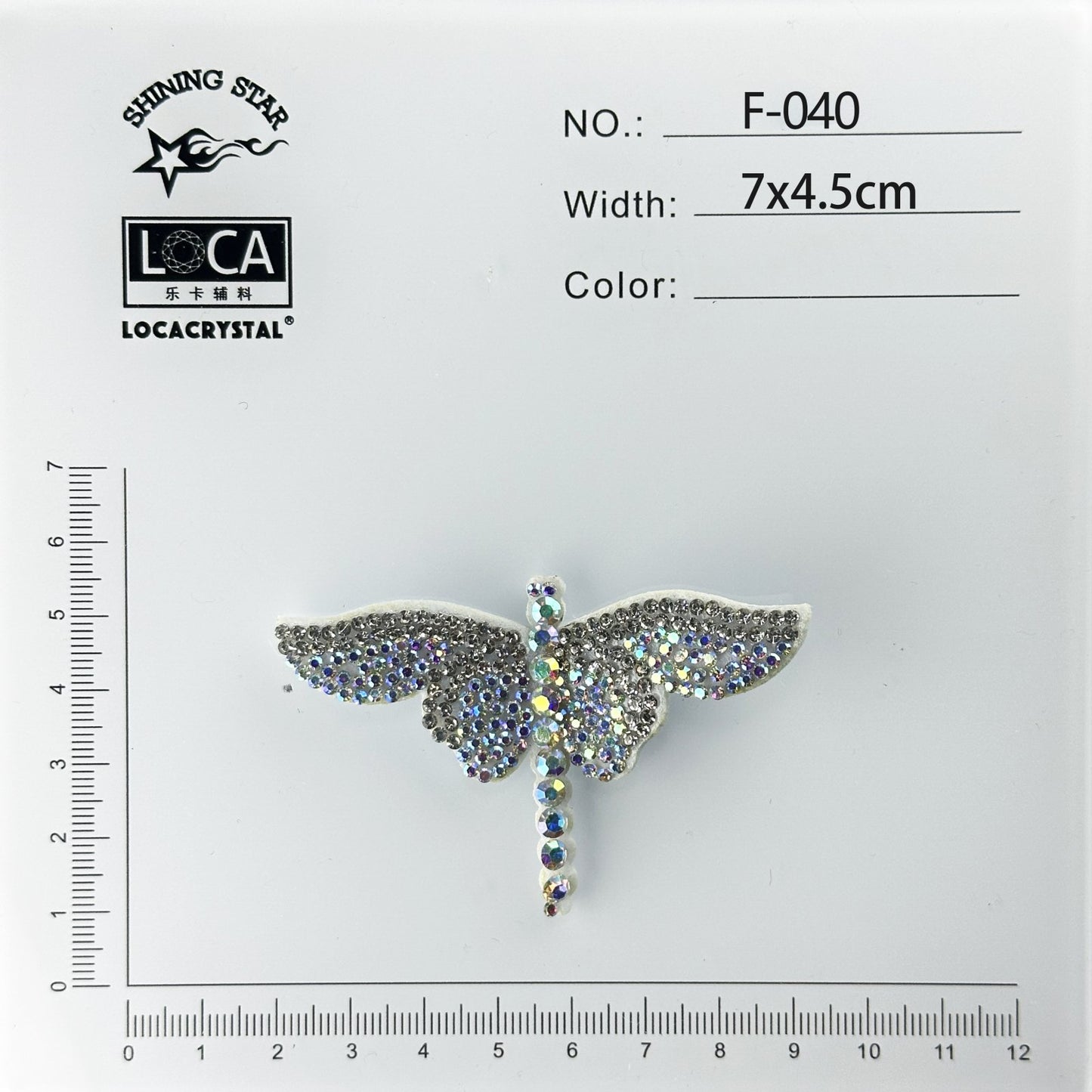 Crystal Flower Patch F-040