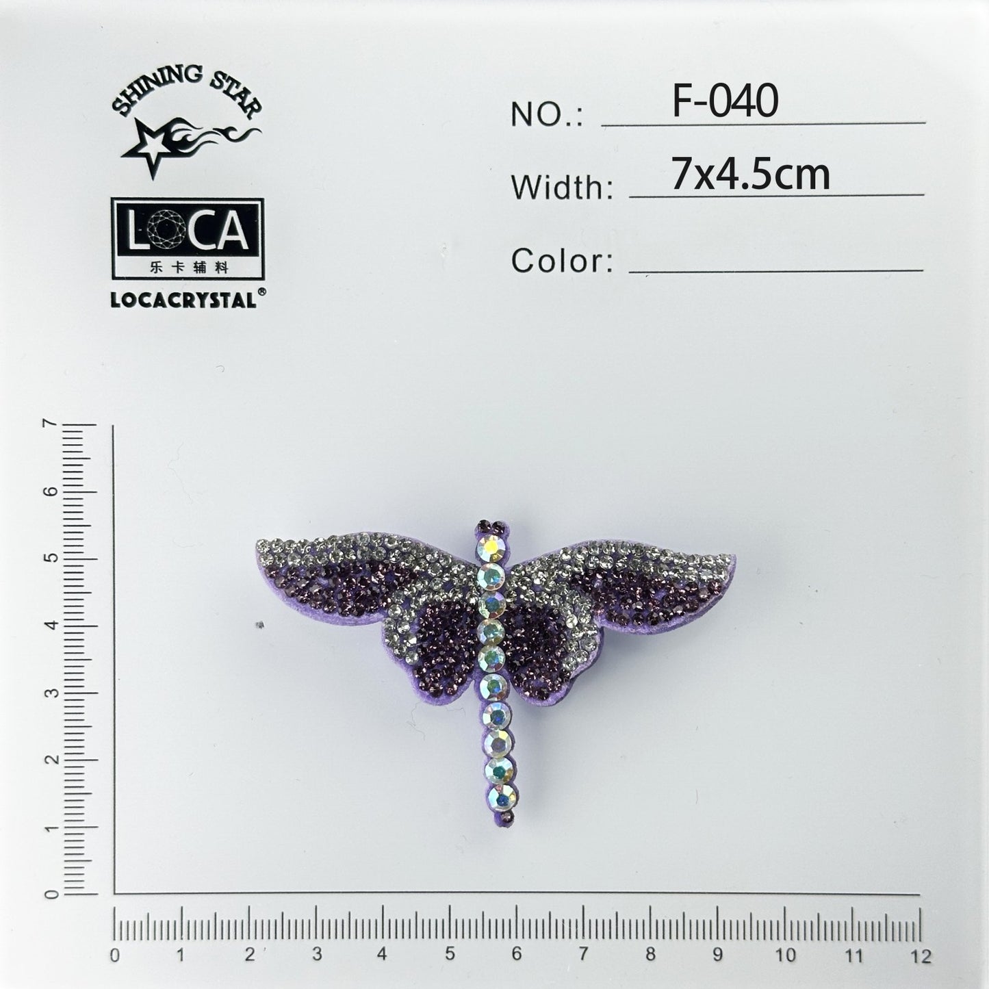 Crystal Flower Patch F-040