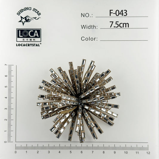 Crystal Flower Patch F-043