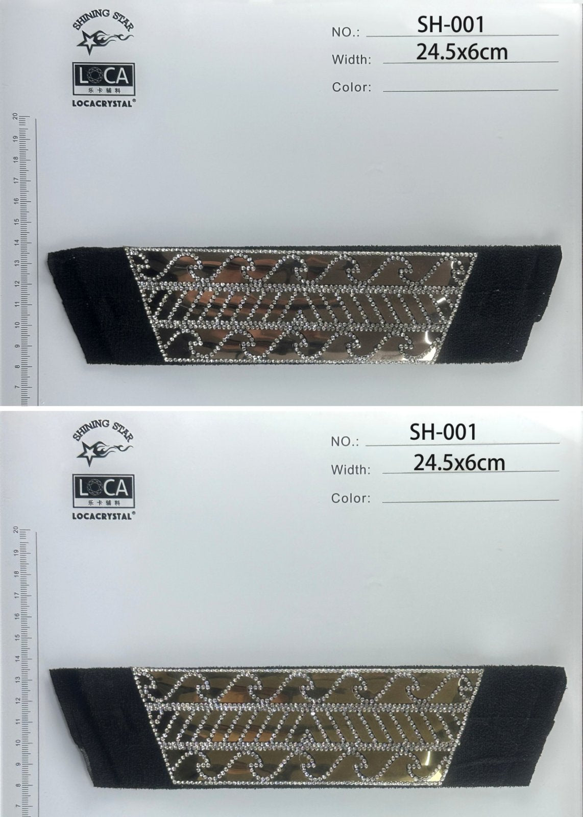 Crystal Shoe Upper SH-001