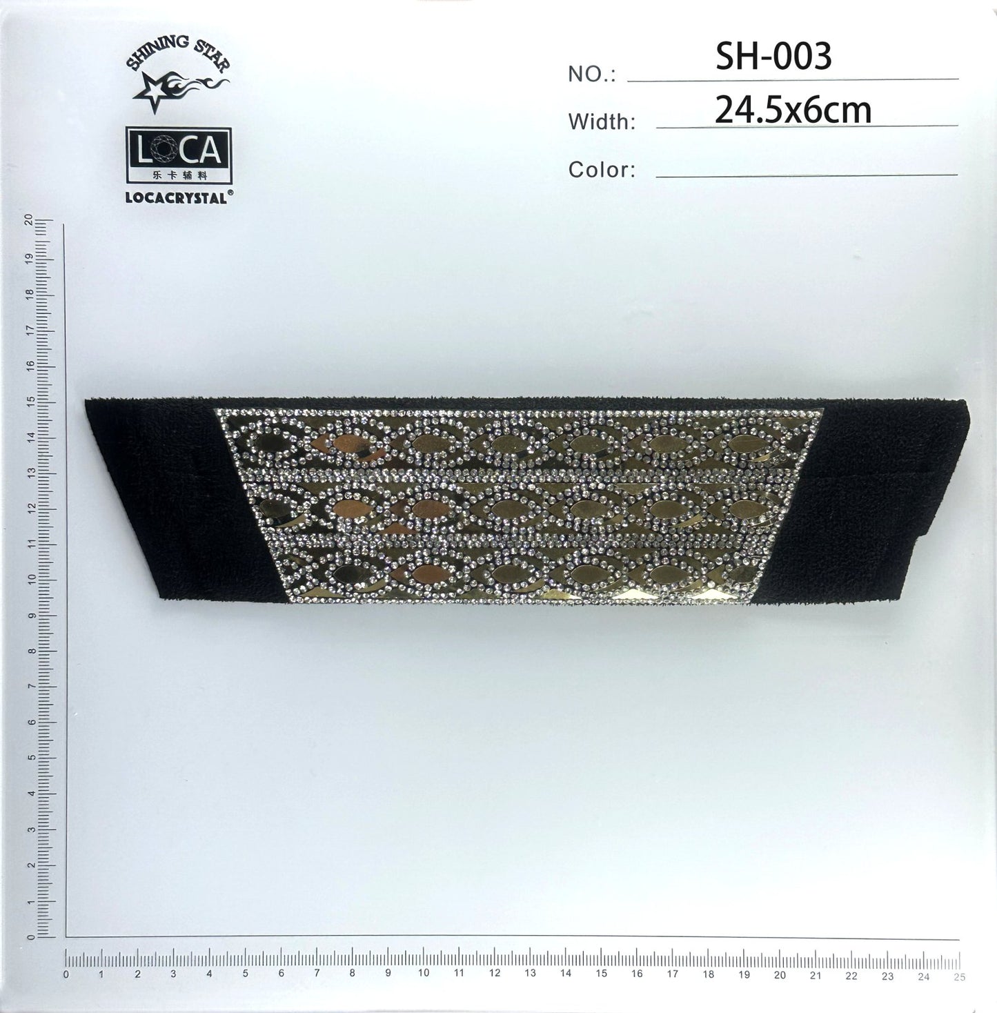 Crystal Shoe Upper SH-003