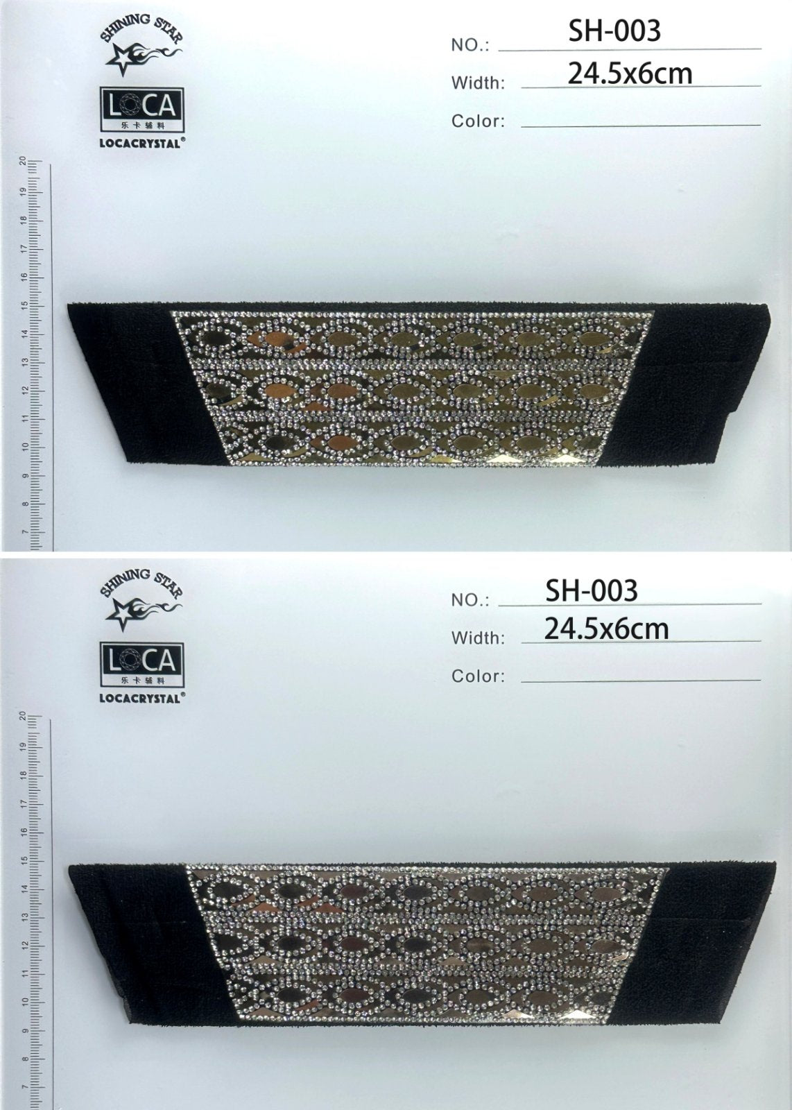 Crystal Shoe Upper SH-003