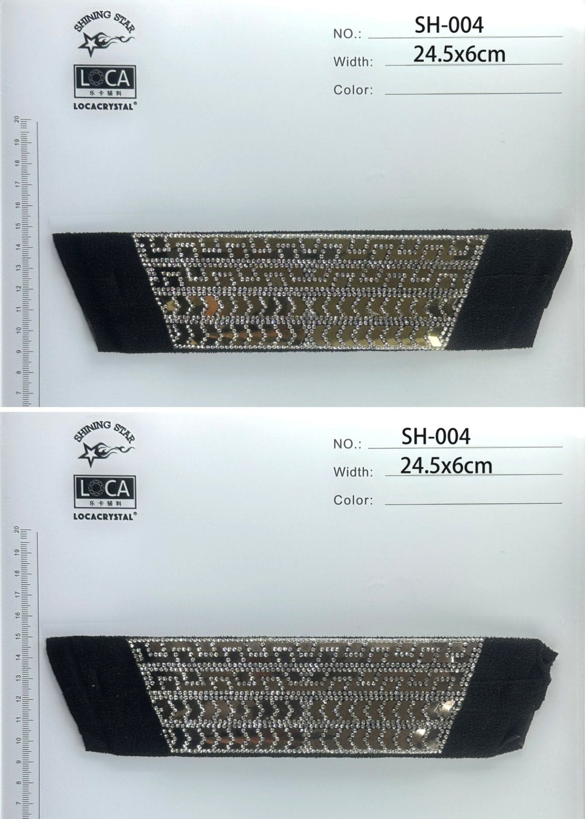 Crystal Shoe Upper SH-004