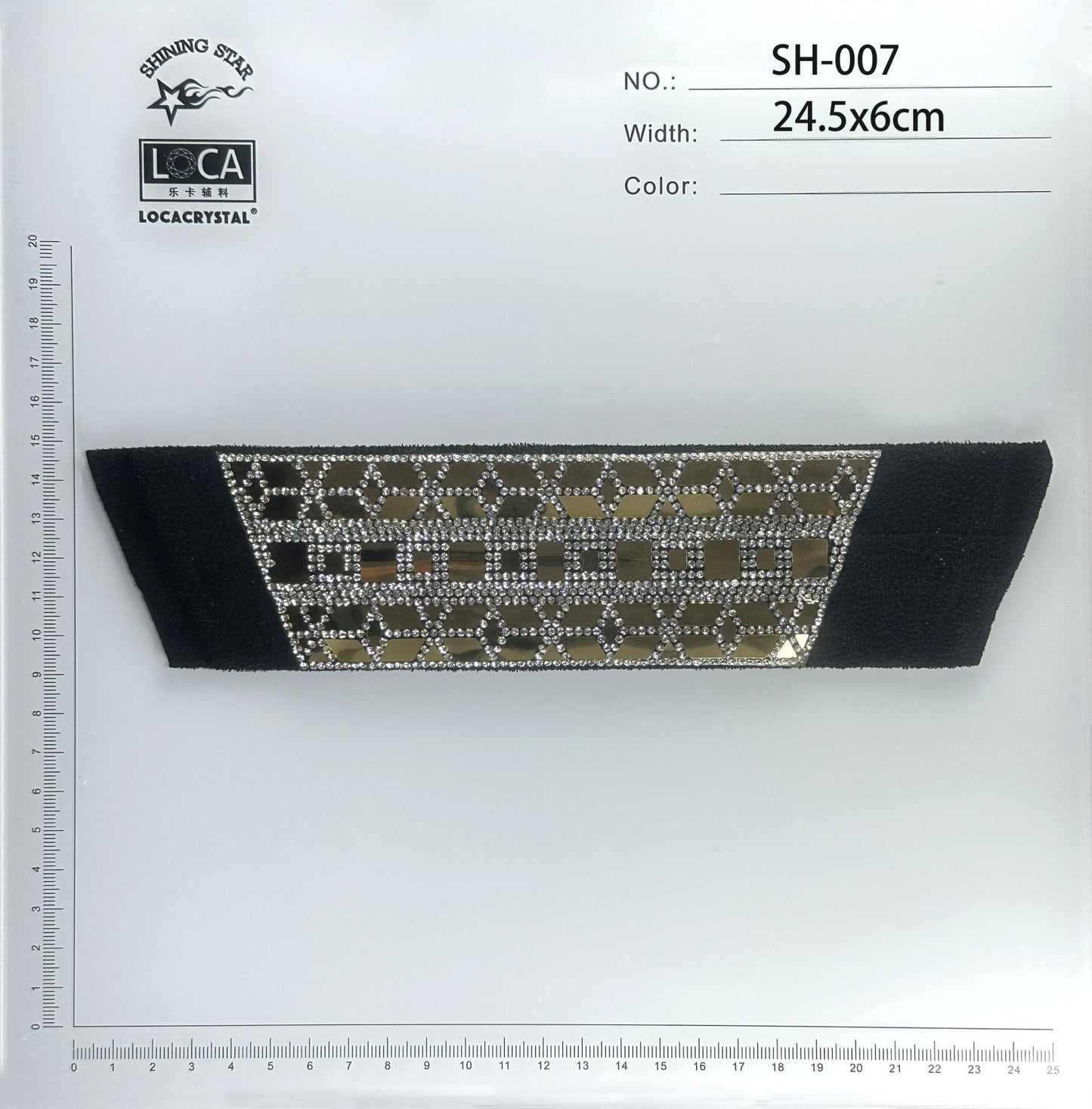 Crystal Shoe Upper SH-007