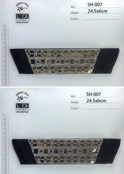 Crystal Shoe Upper SH-007