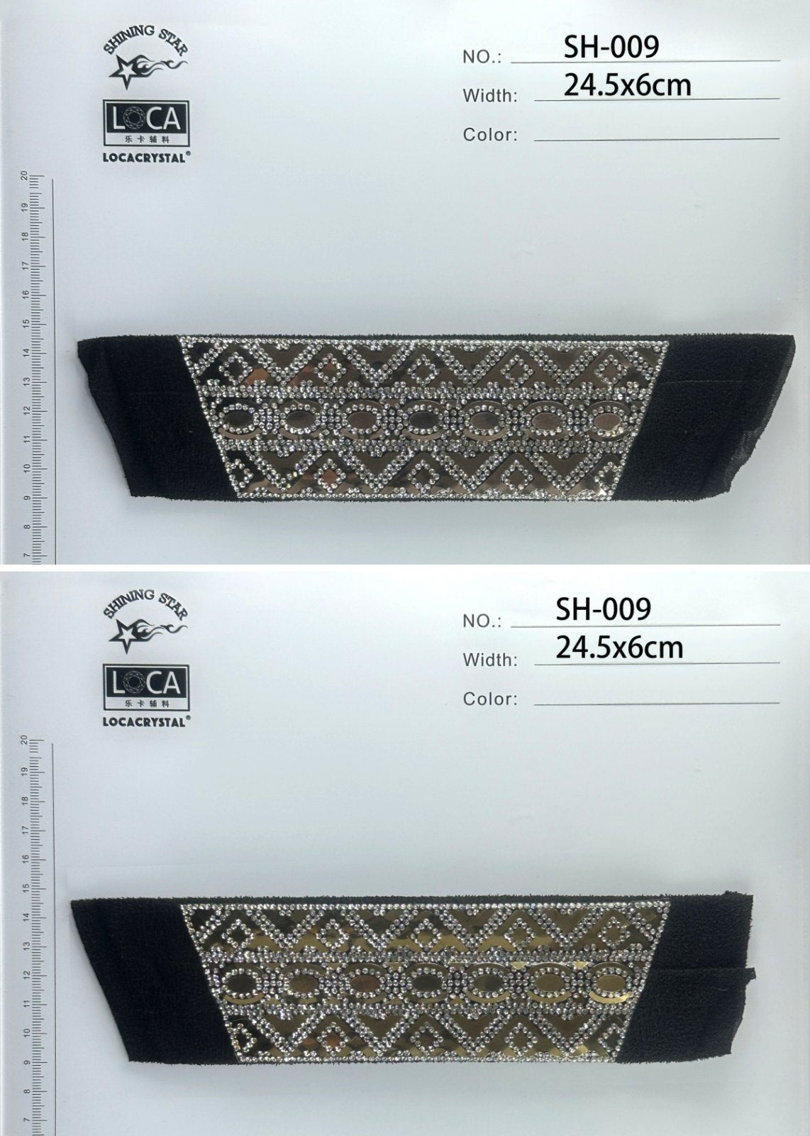 Crystal Shoe Upper SH-009
