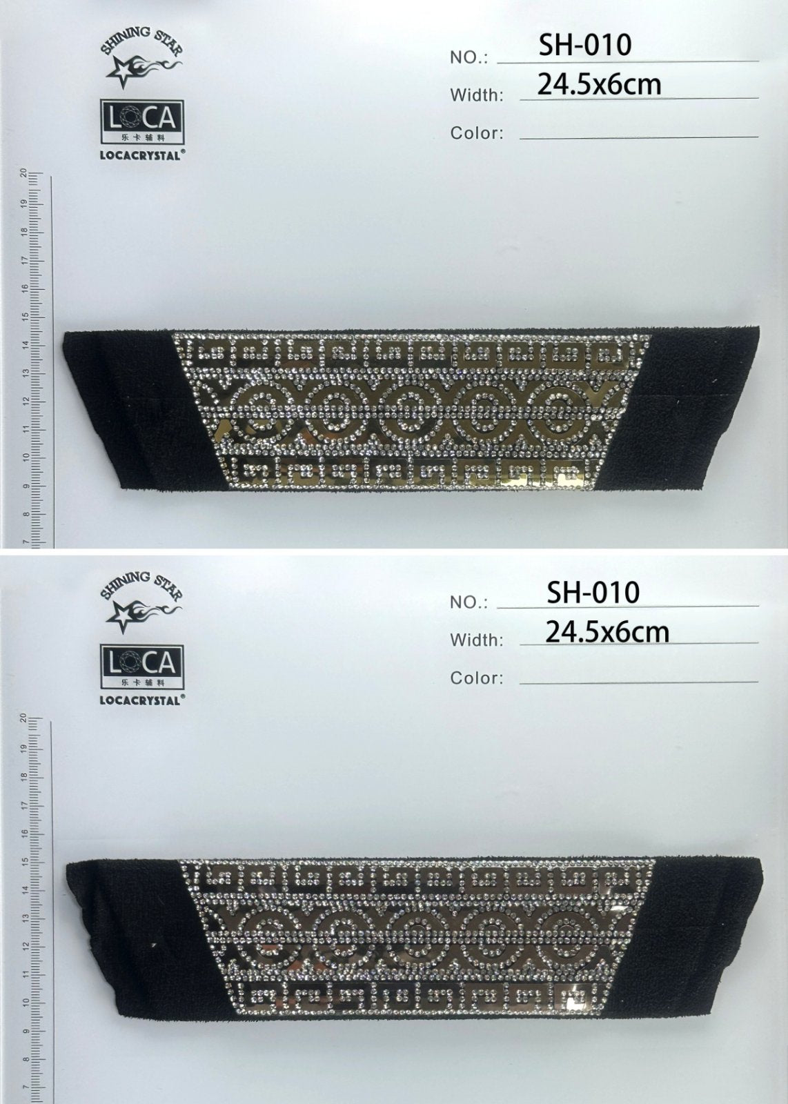 Crystal Shoe Upper SH-010