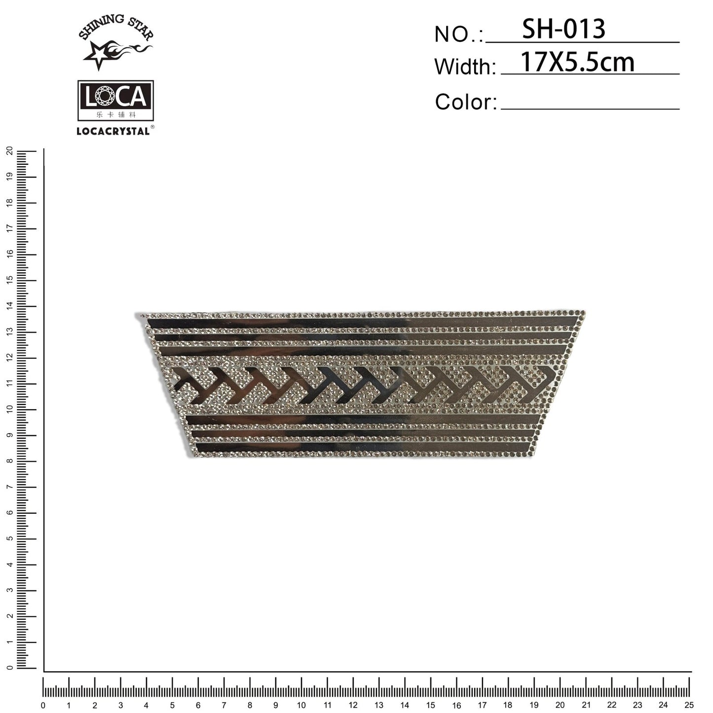 Crystal Shoe Upper SH-013