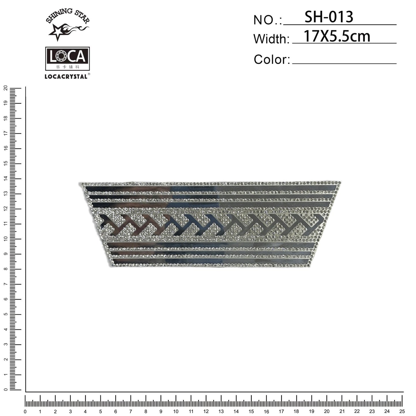 Crystal Shoe Upper SH-013