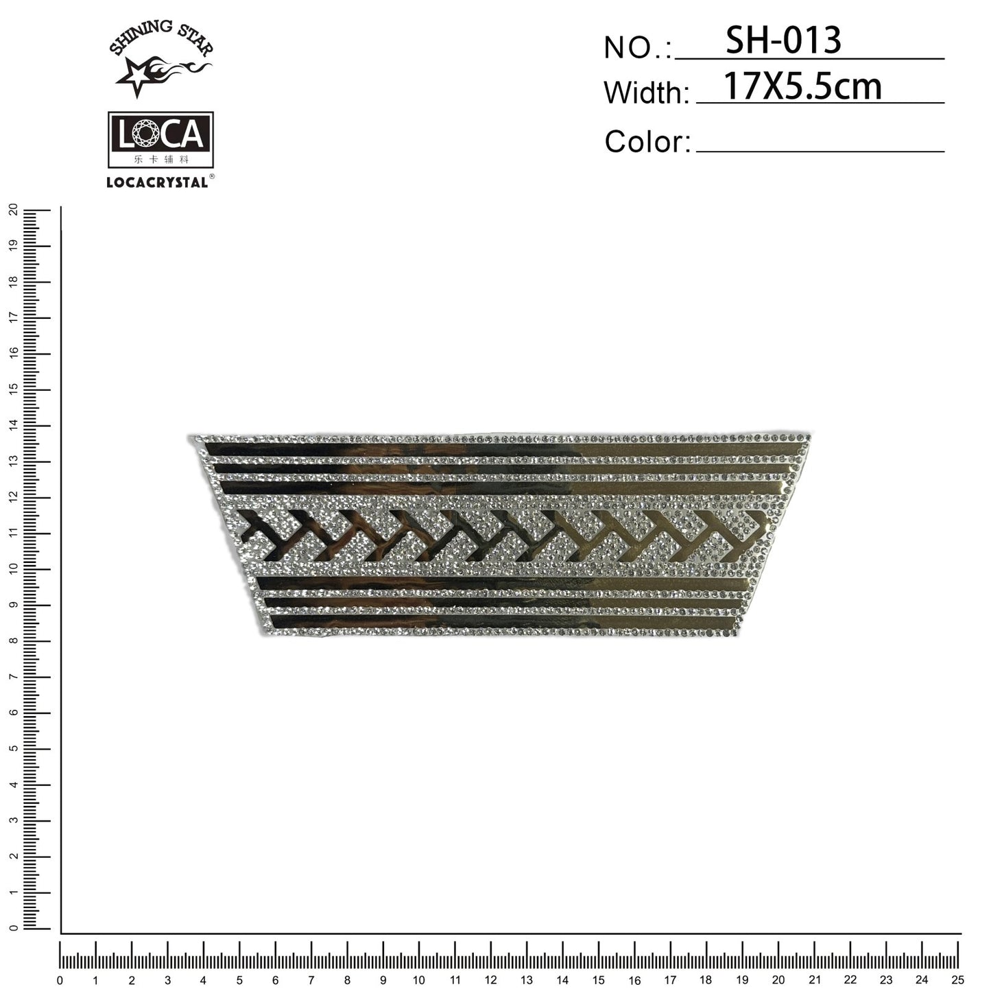 Crystal Shoe Upper SH-013