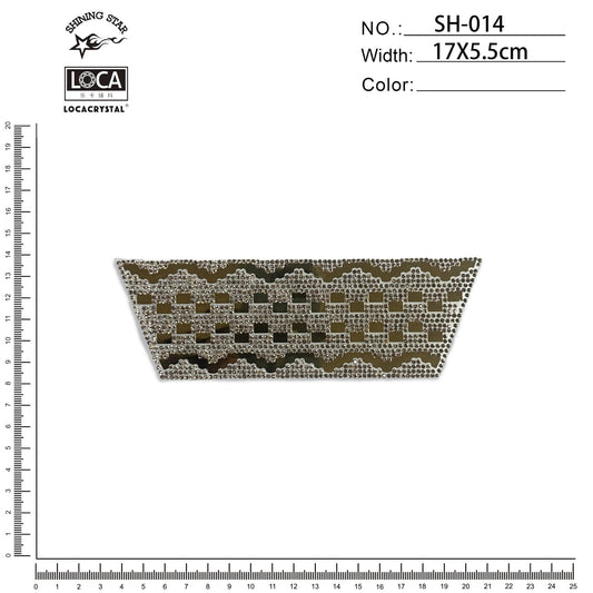 Crystal Shoe Upper SH-014