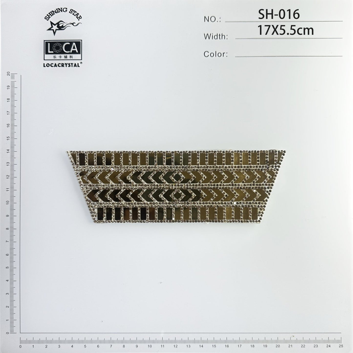 Crystal Shoe Upper SH-016