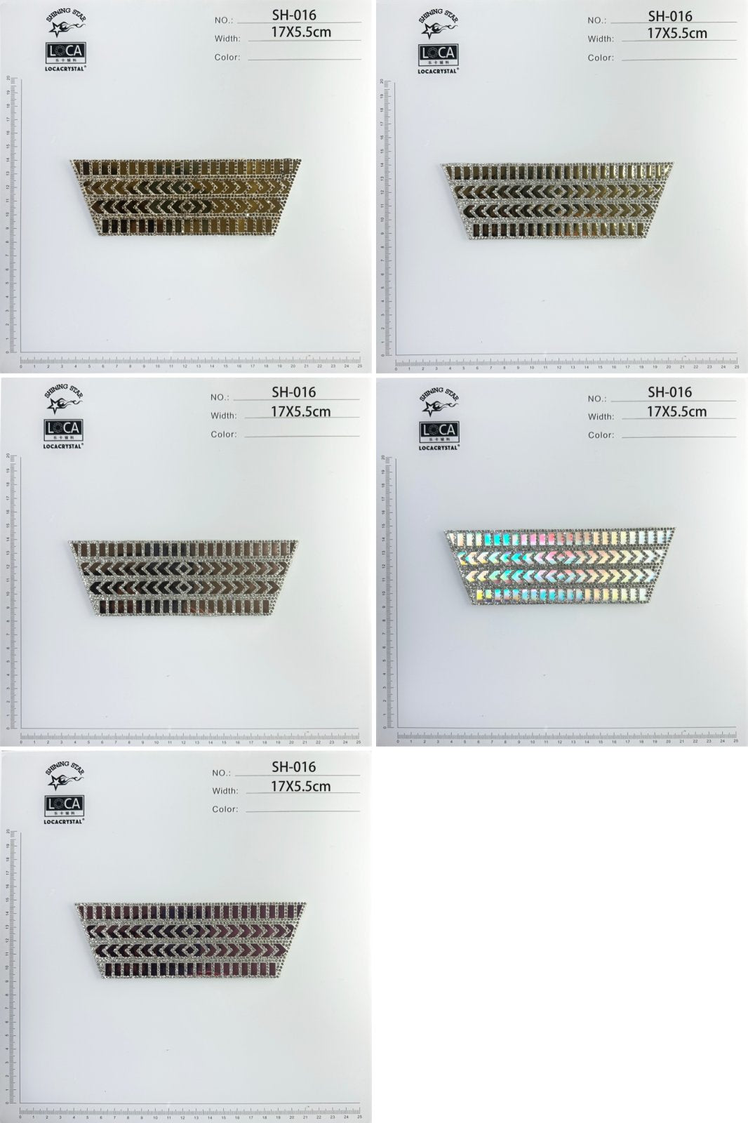 Crystal Shoe Upper SH-016