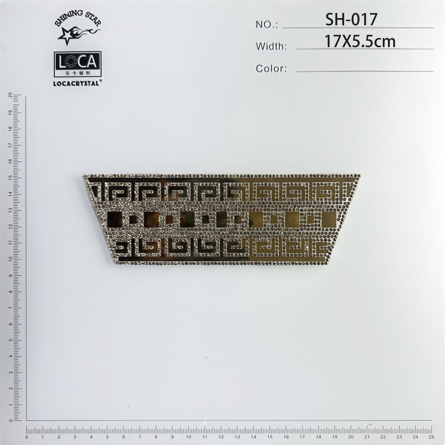 Crystal Shoe Upper SH-017