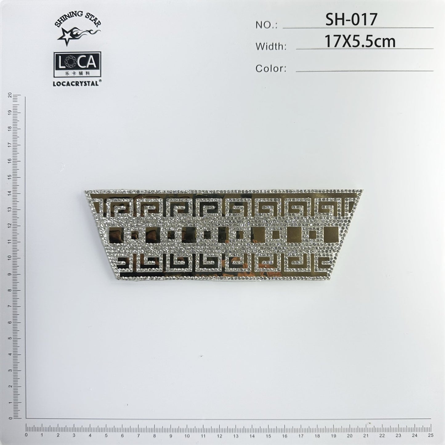 Crystal Shoe Upper SH-017