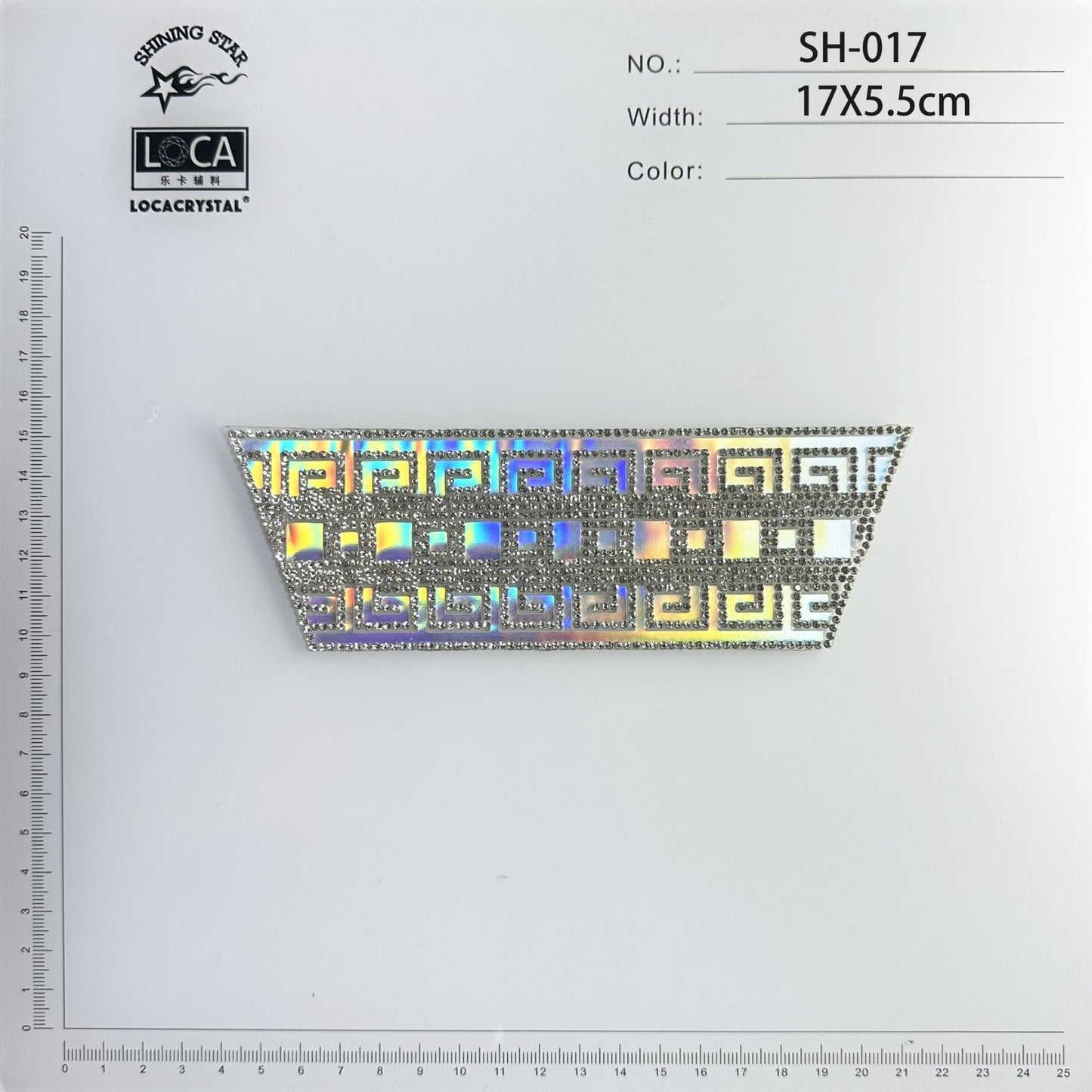 Crystal Shoe Upper SH-017