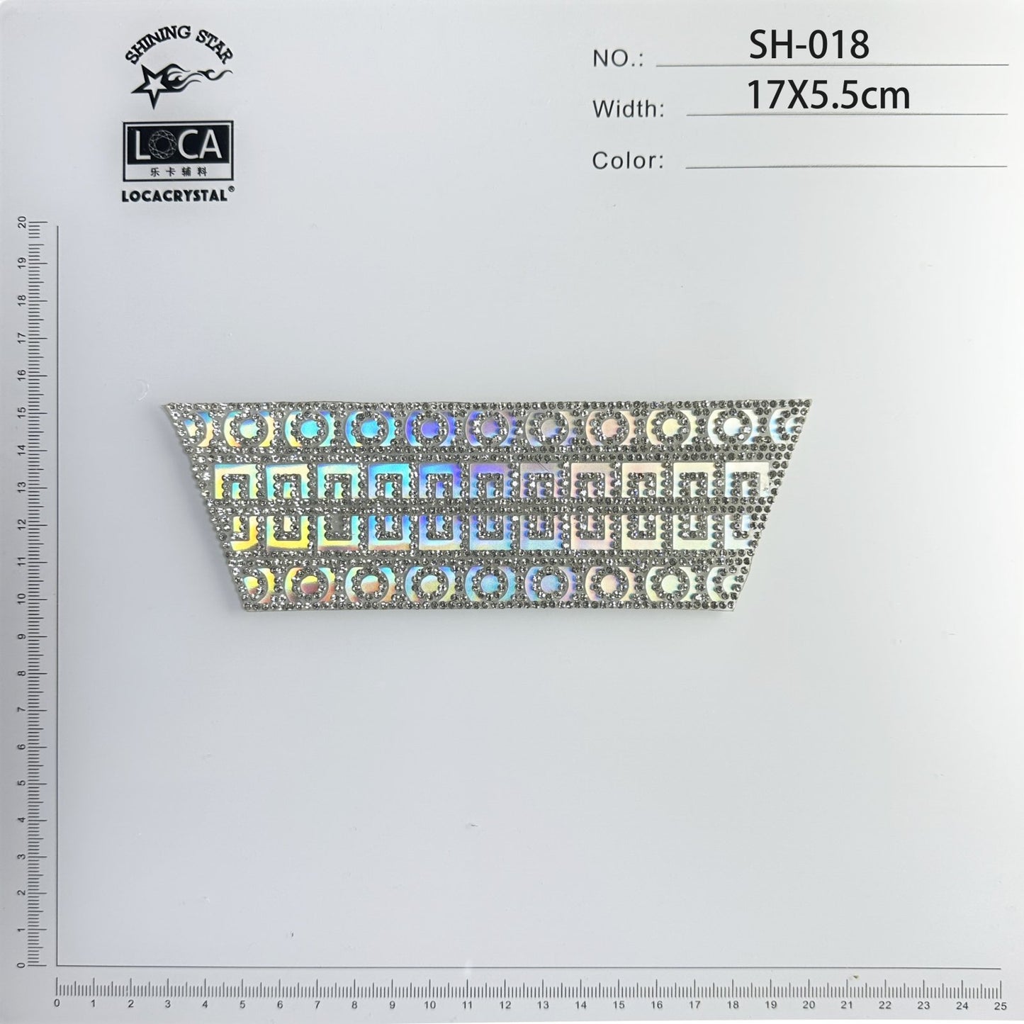 Crystal Shoe Upper SH-018