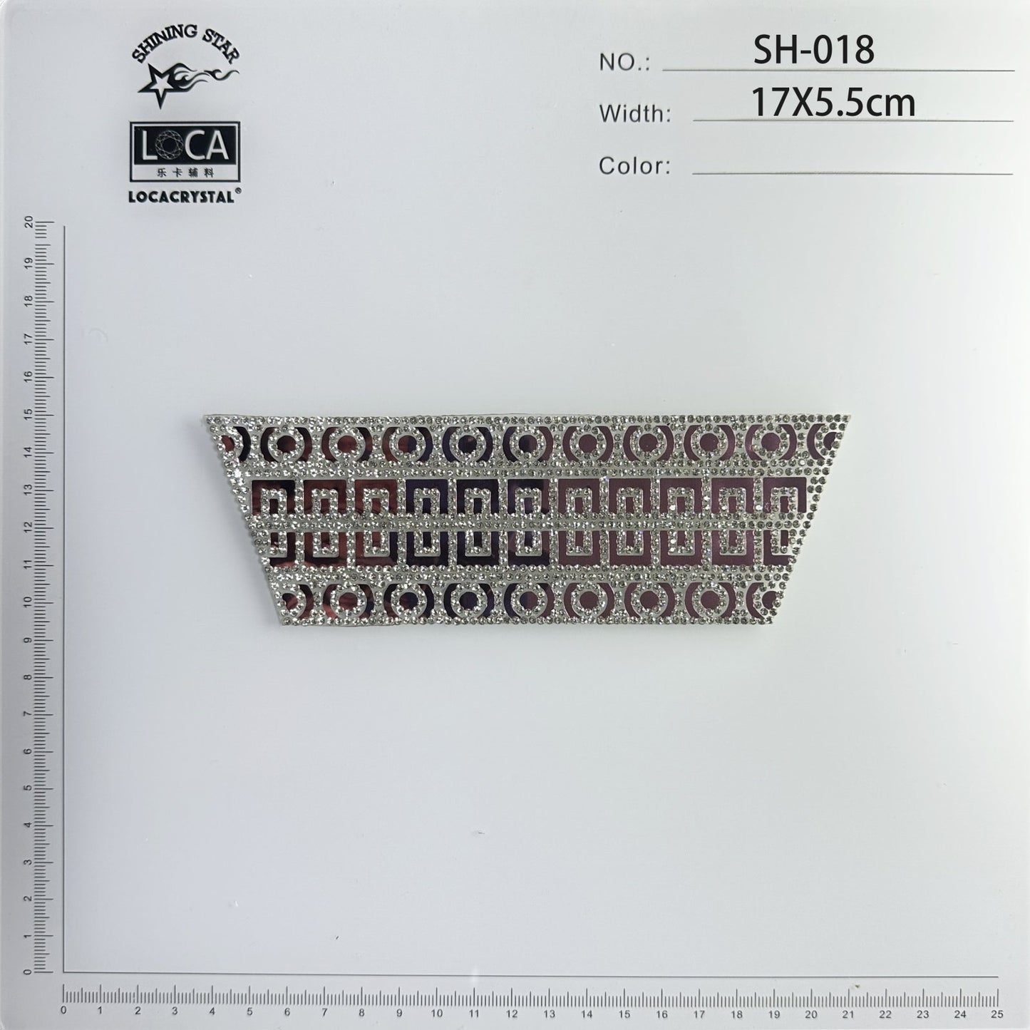 Crystal Shoe Upper SH-018