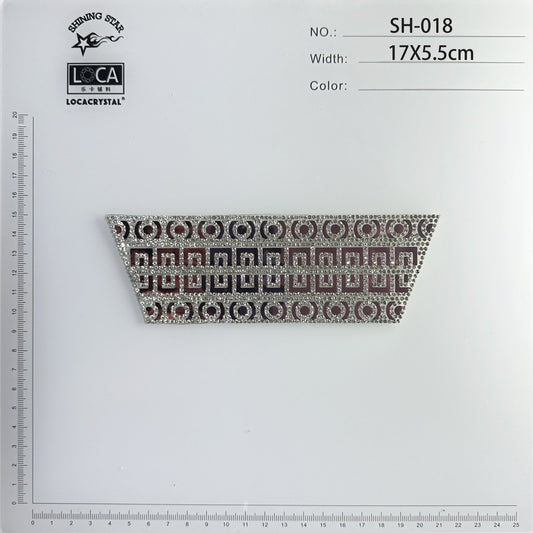 Crystal Shoe Upper SH-018