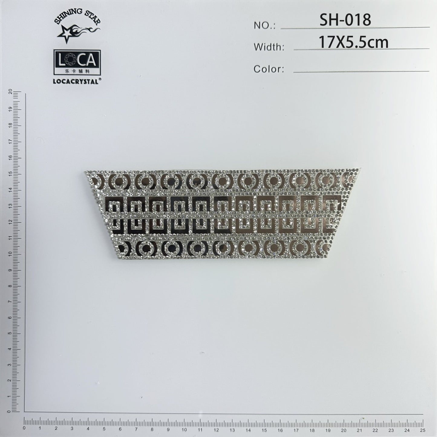 Crystal Shoe Upper SH-018