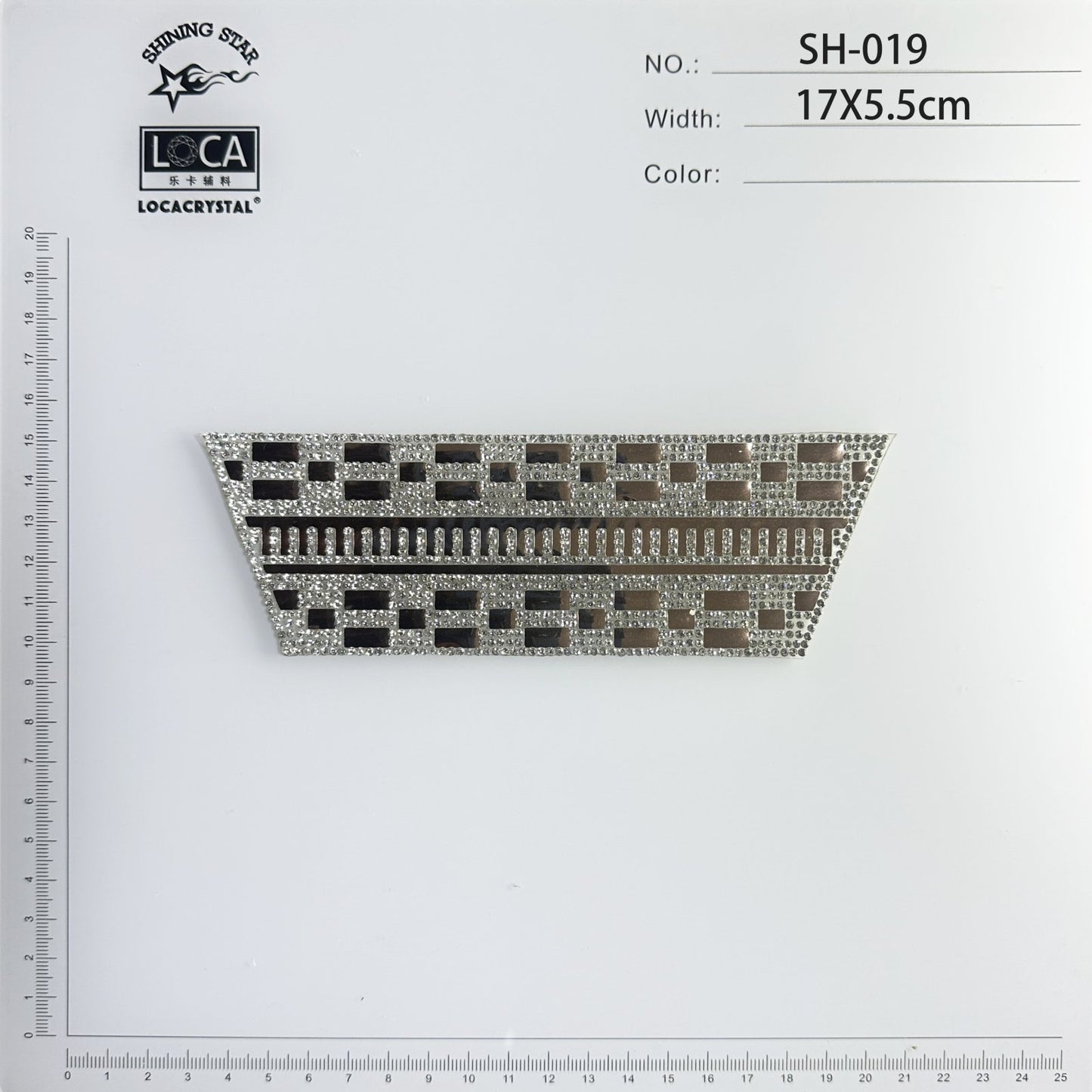 Crystal Shoe Upper SH-019