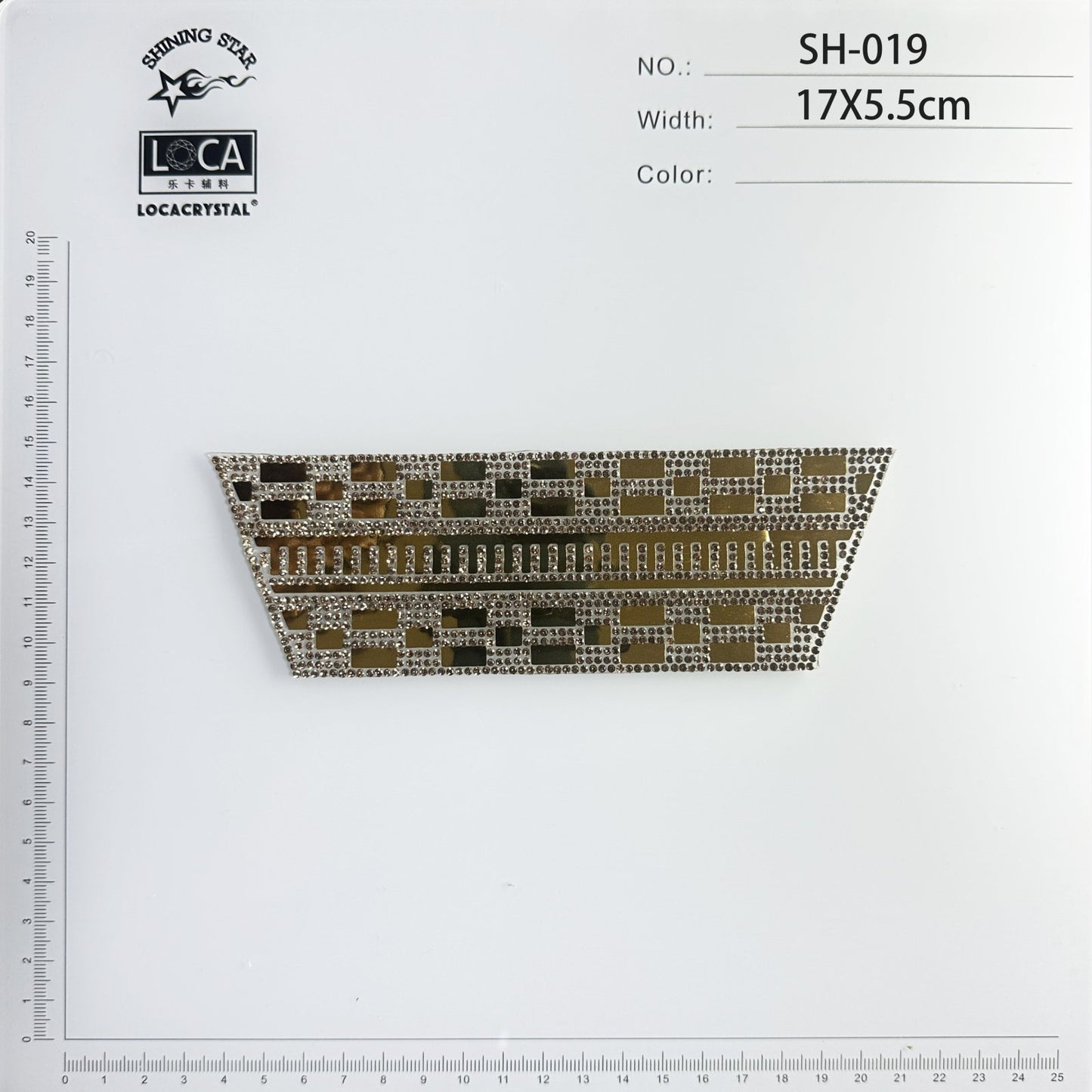 Crystal Shoe Upper SH-019