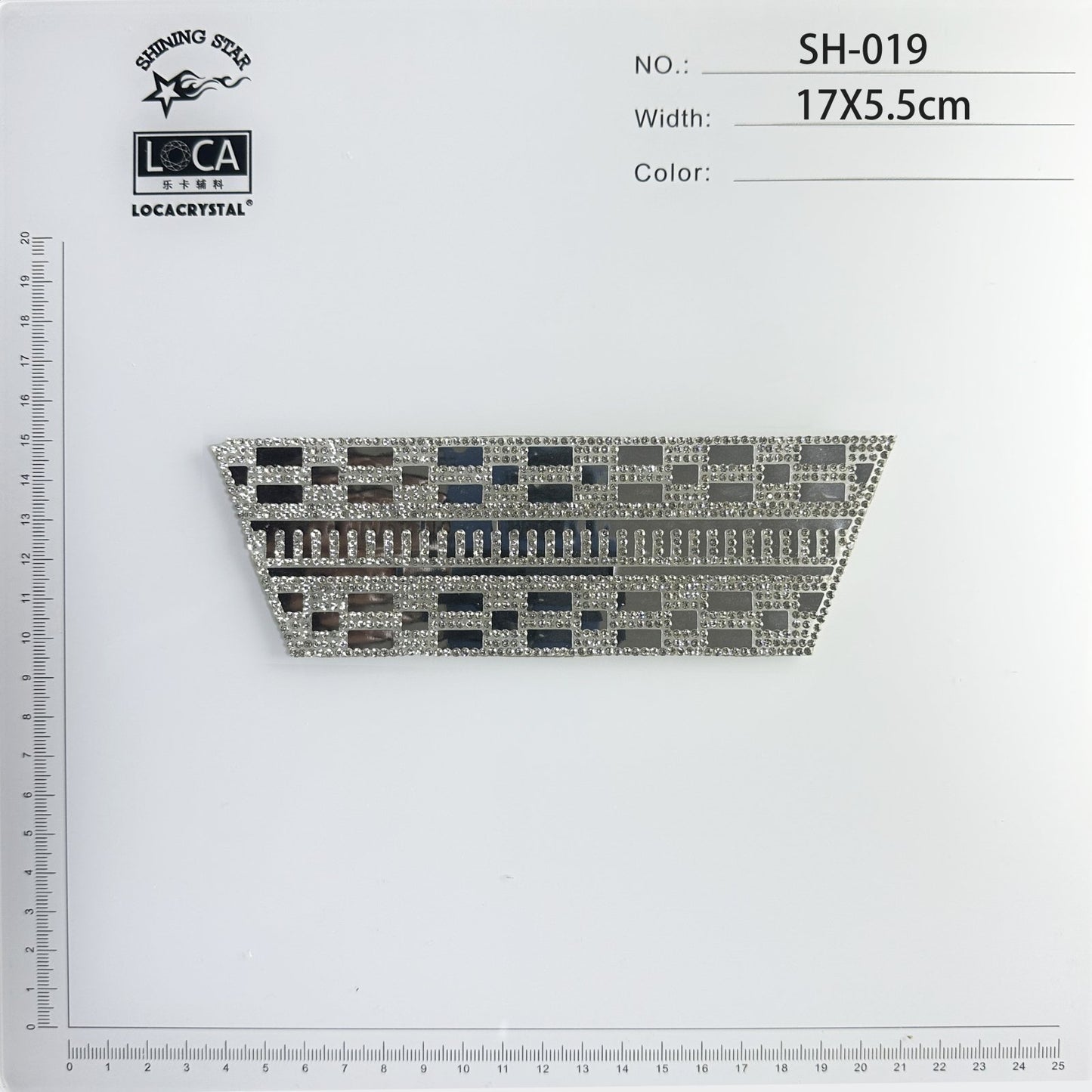 Crystal Shoe Upper SH-019