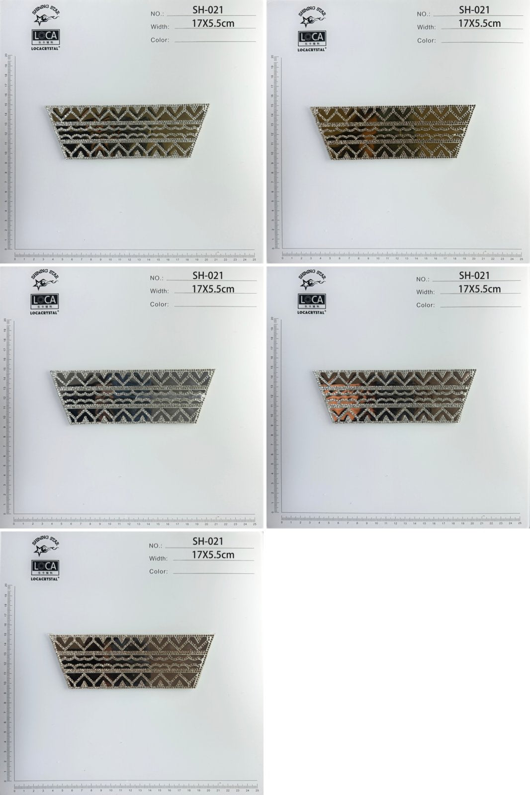 Crystal Shoe Upper SH-021