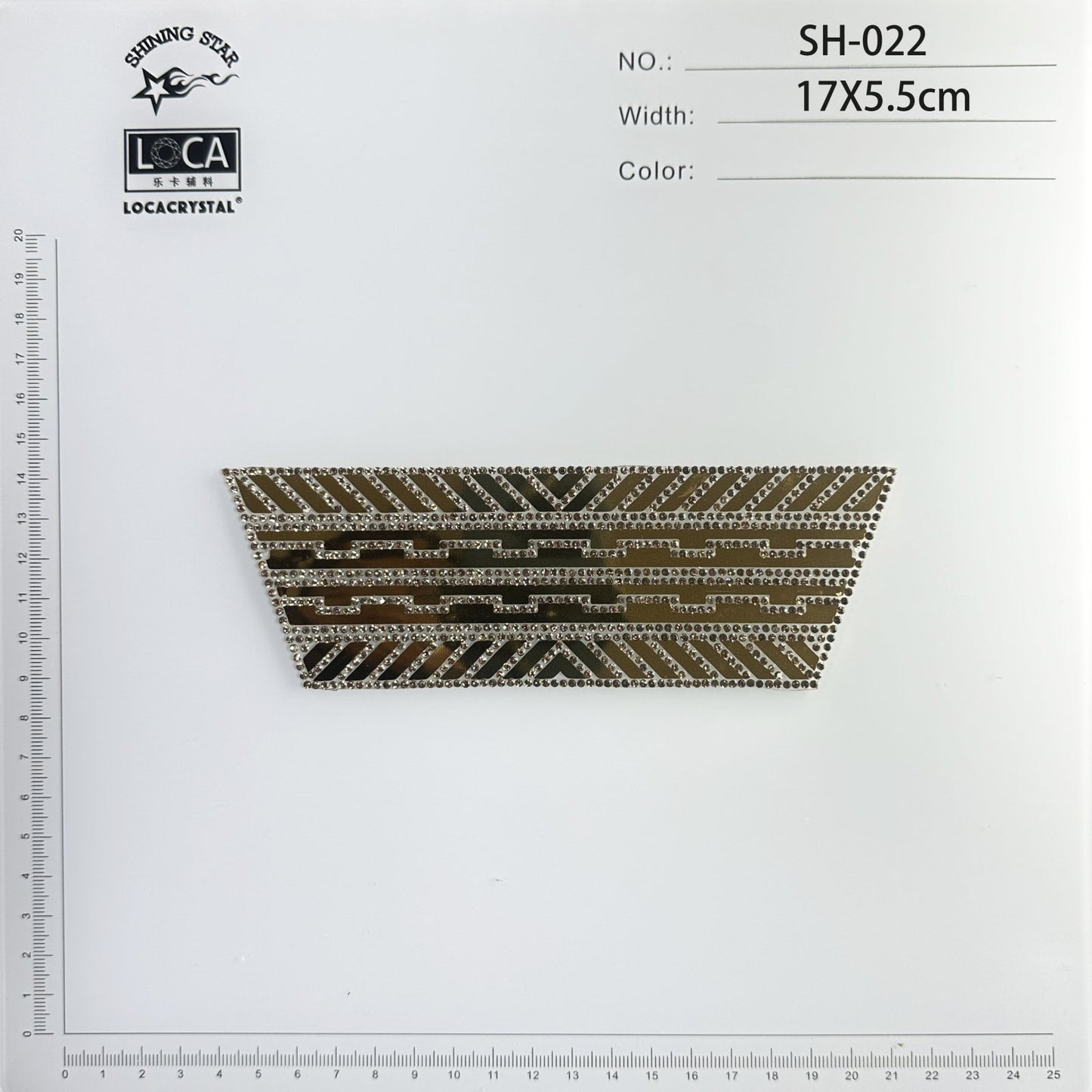 Crystal Shoe Upper SH-022