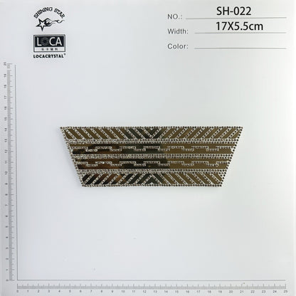 Crystal Shoe Upper SH-022