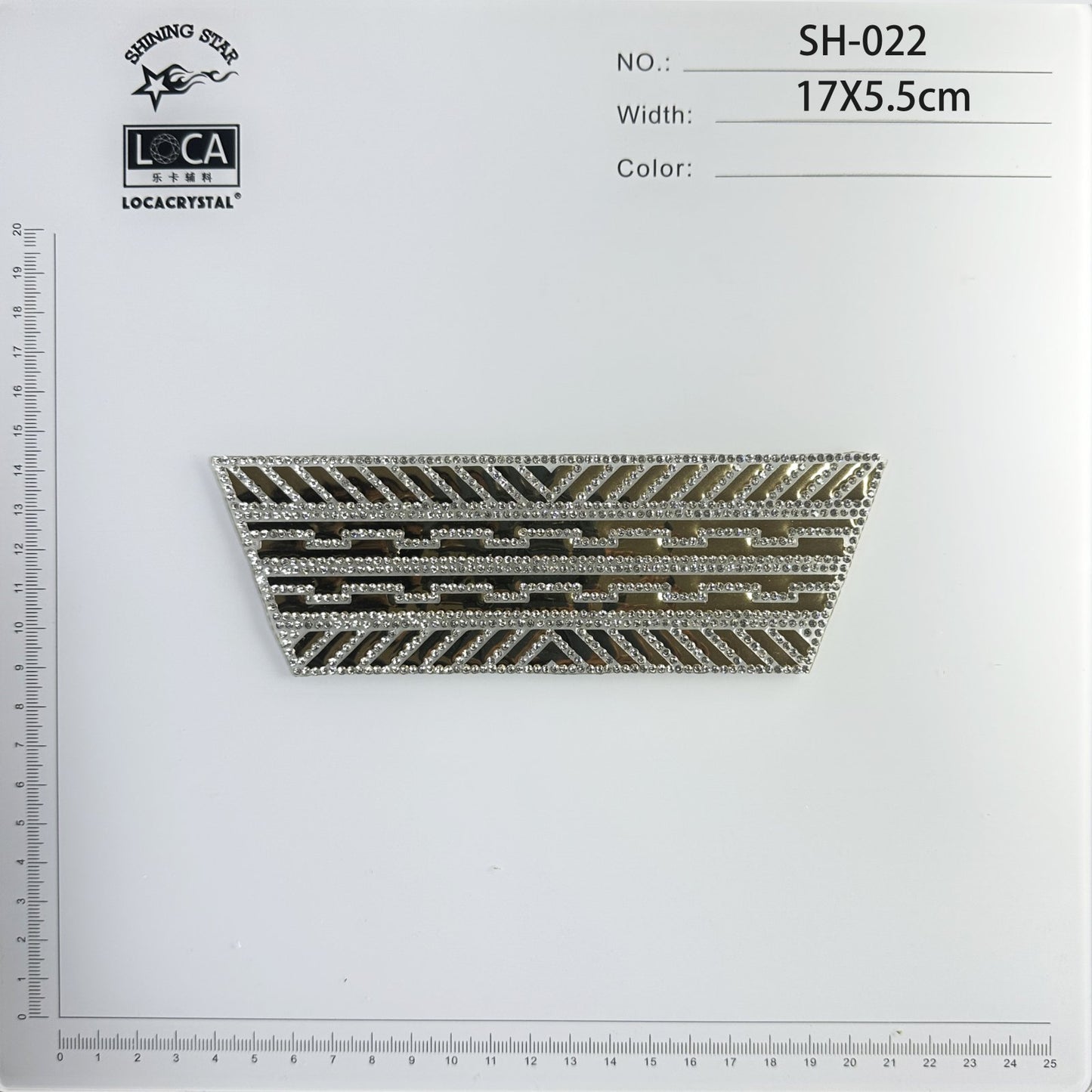 Crystal Shoe Upper SH-022