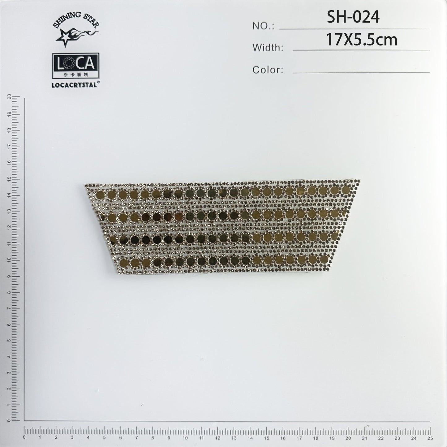 Crystal Shoe Upper SH-024