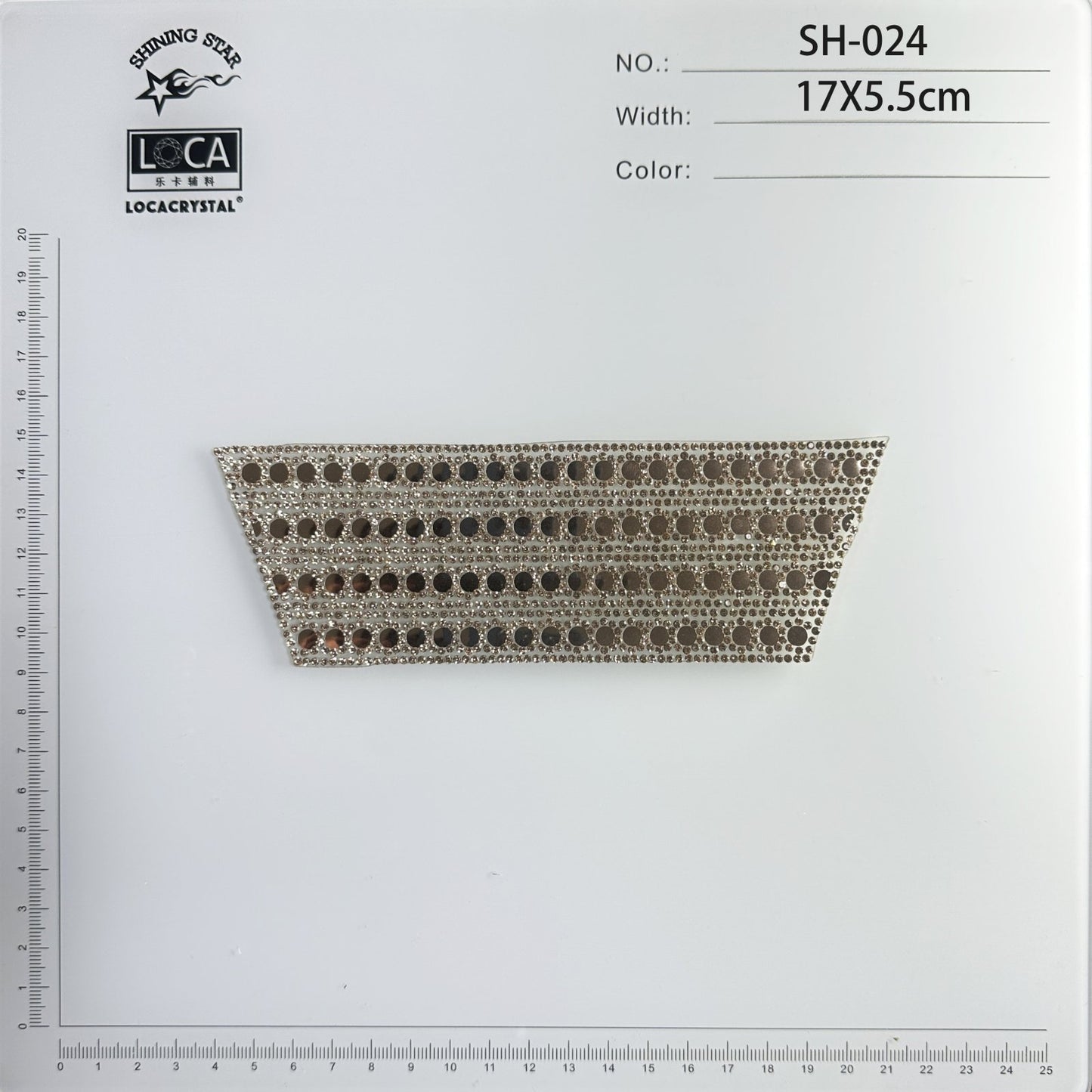 Crystal Shoe Upper SH-024