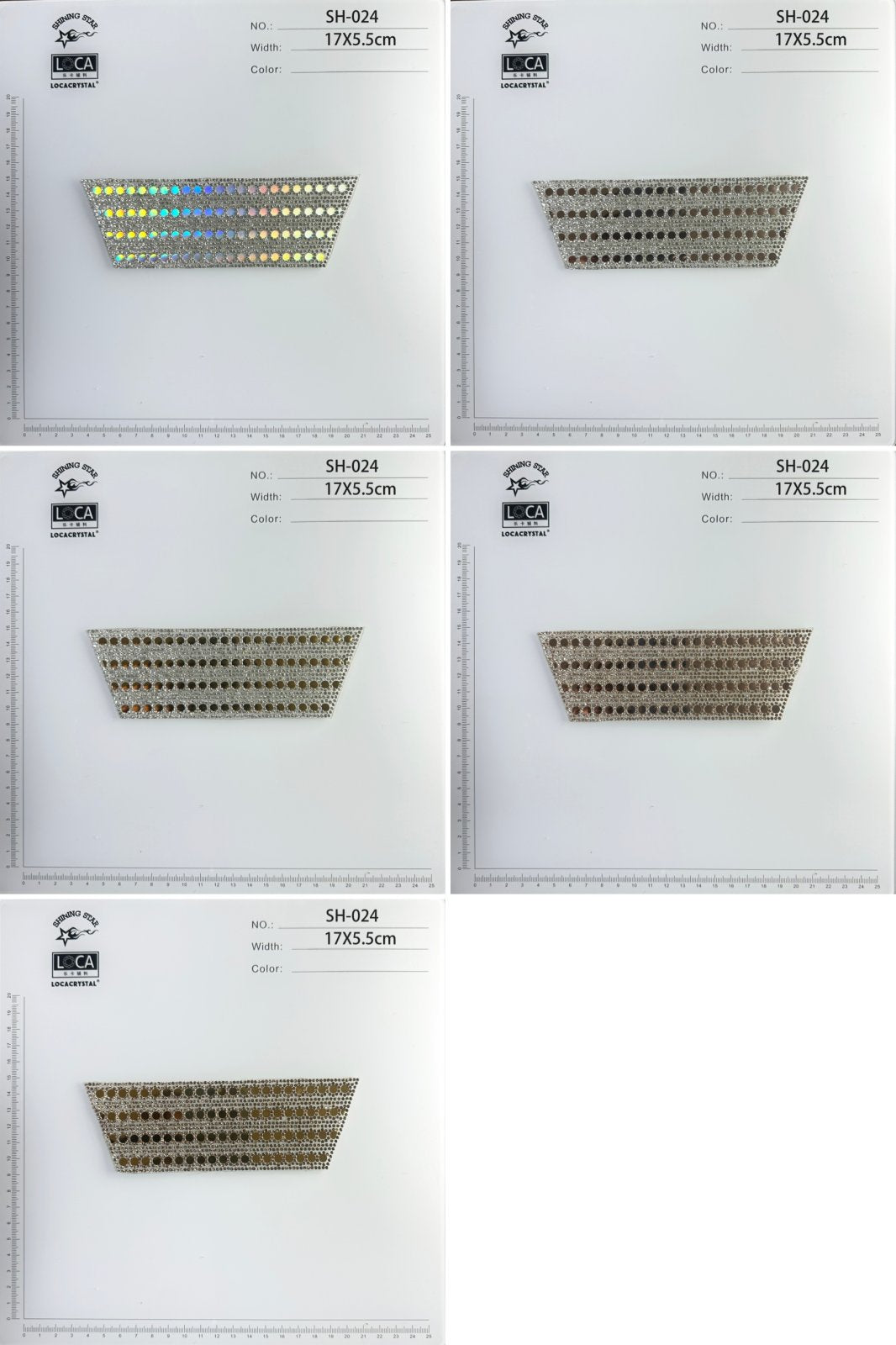 Crystal Shoe Upper SH-024