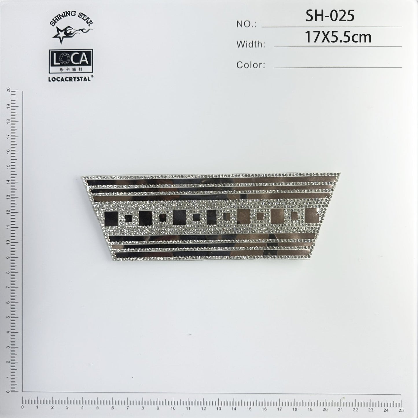 Crystal Shoe Upper SH-025