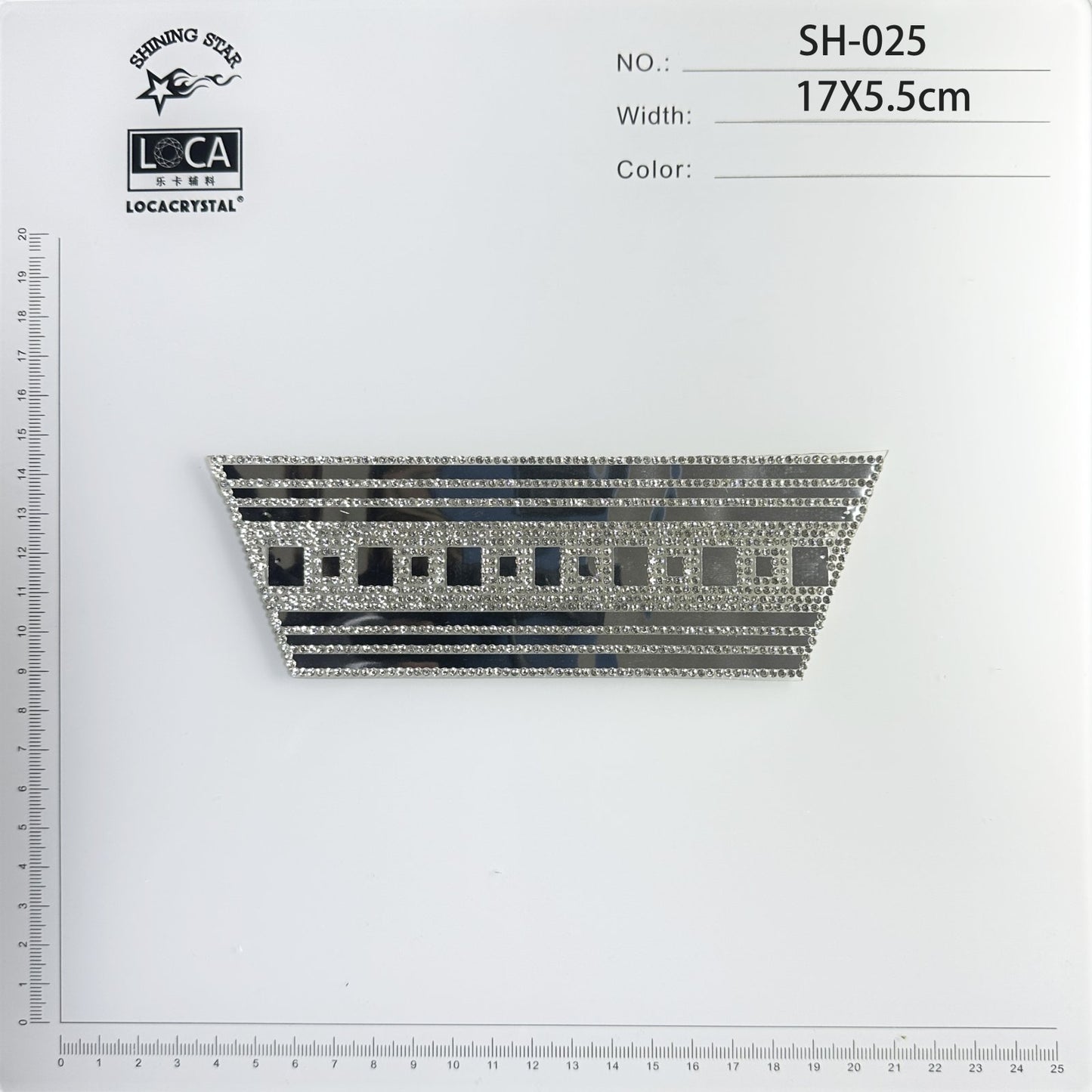 Crystal Shoe Upper SH-025