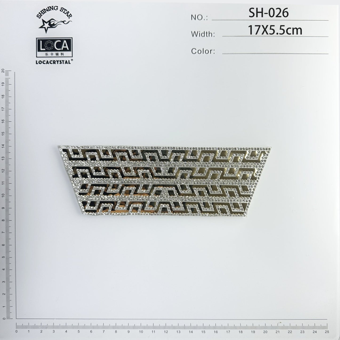 Crystal Shoe Upper SH-026