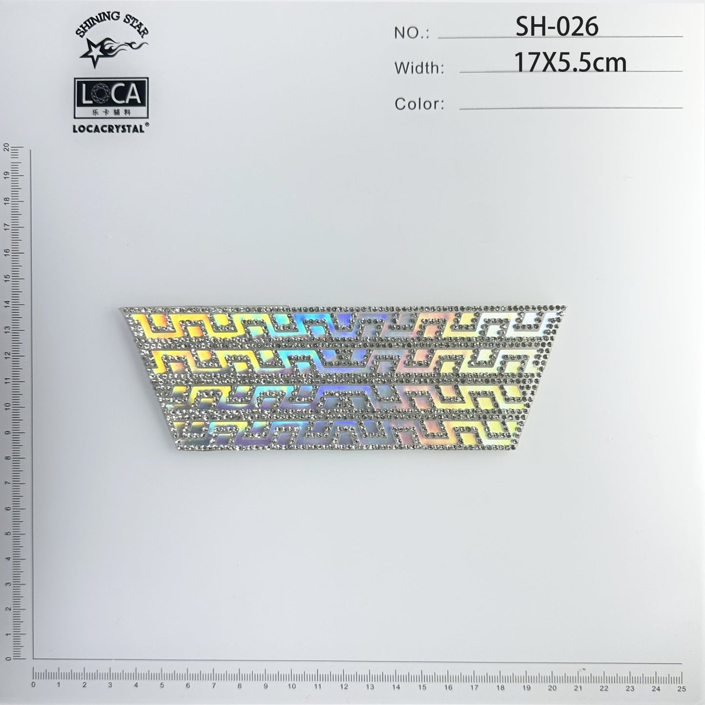 Crystal Shoe Upper SH-026