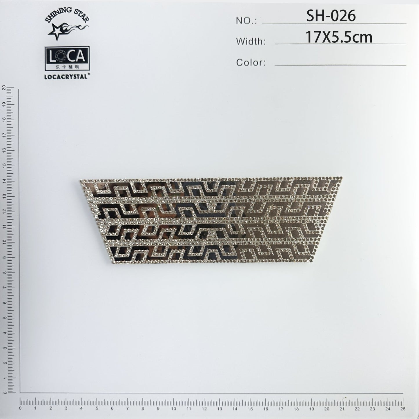 Crystal Shoe Upper SH-026