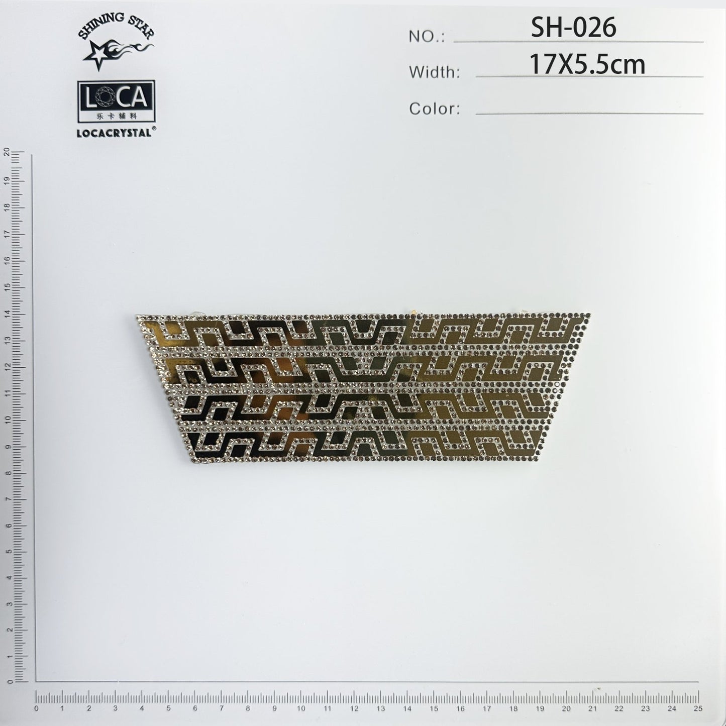 Crystal Shoe Upper SH-026