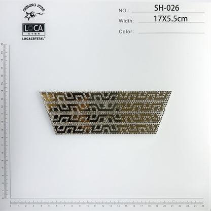 Crystal Shoe Upper SH-026