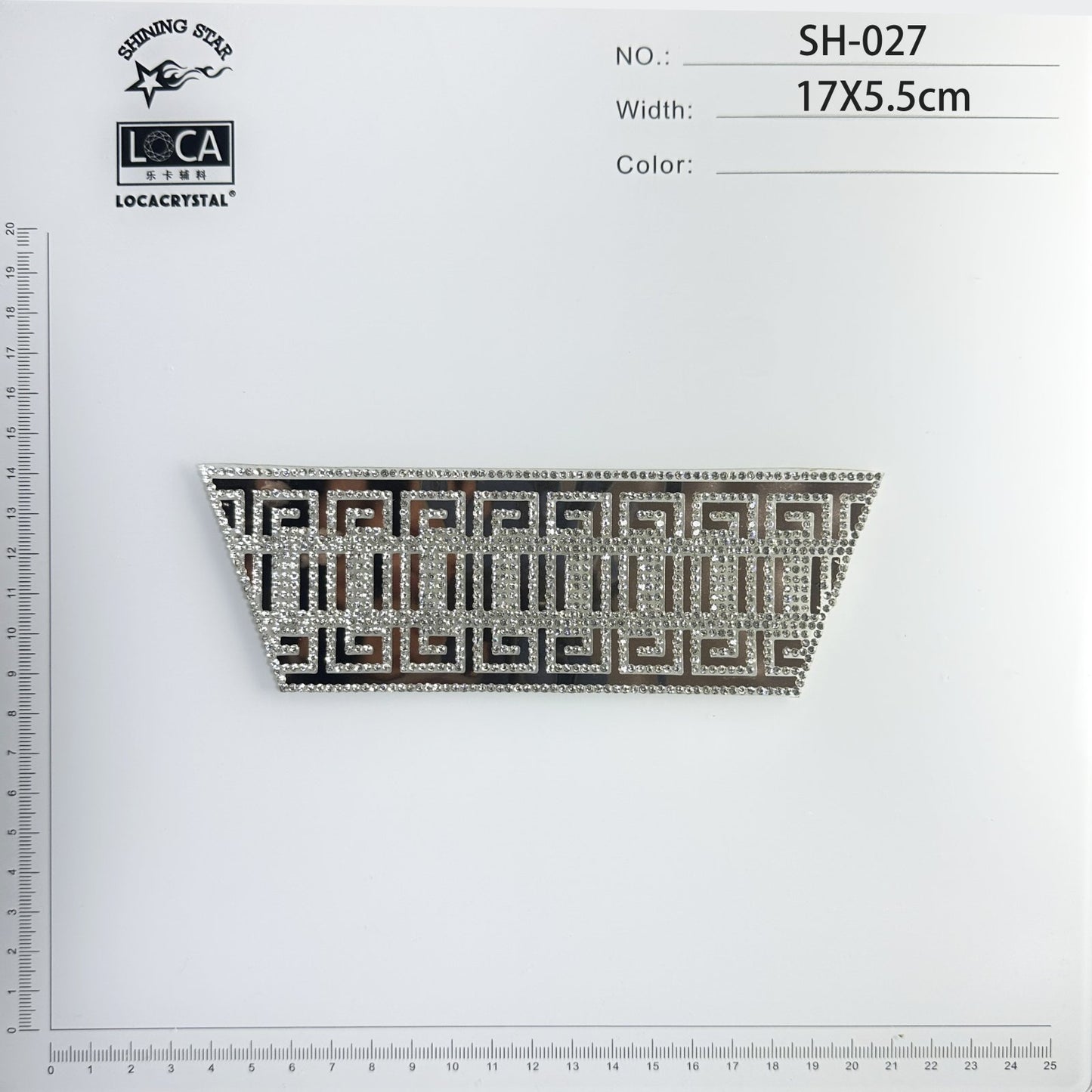 Crystal Shoe Upper SH-027