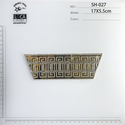 Crystal Shoe Upper SH-027