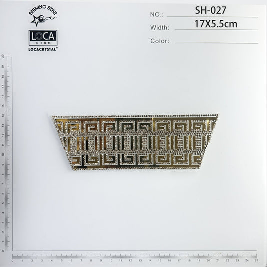 Crystal Shoe Upper SH-027