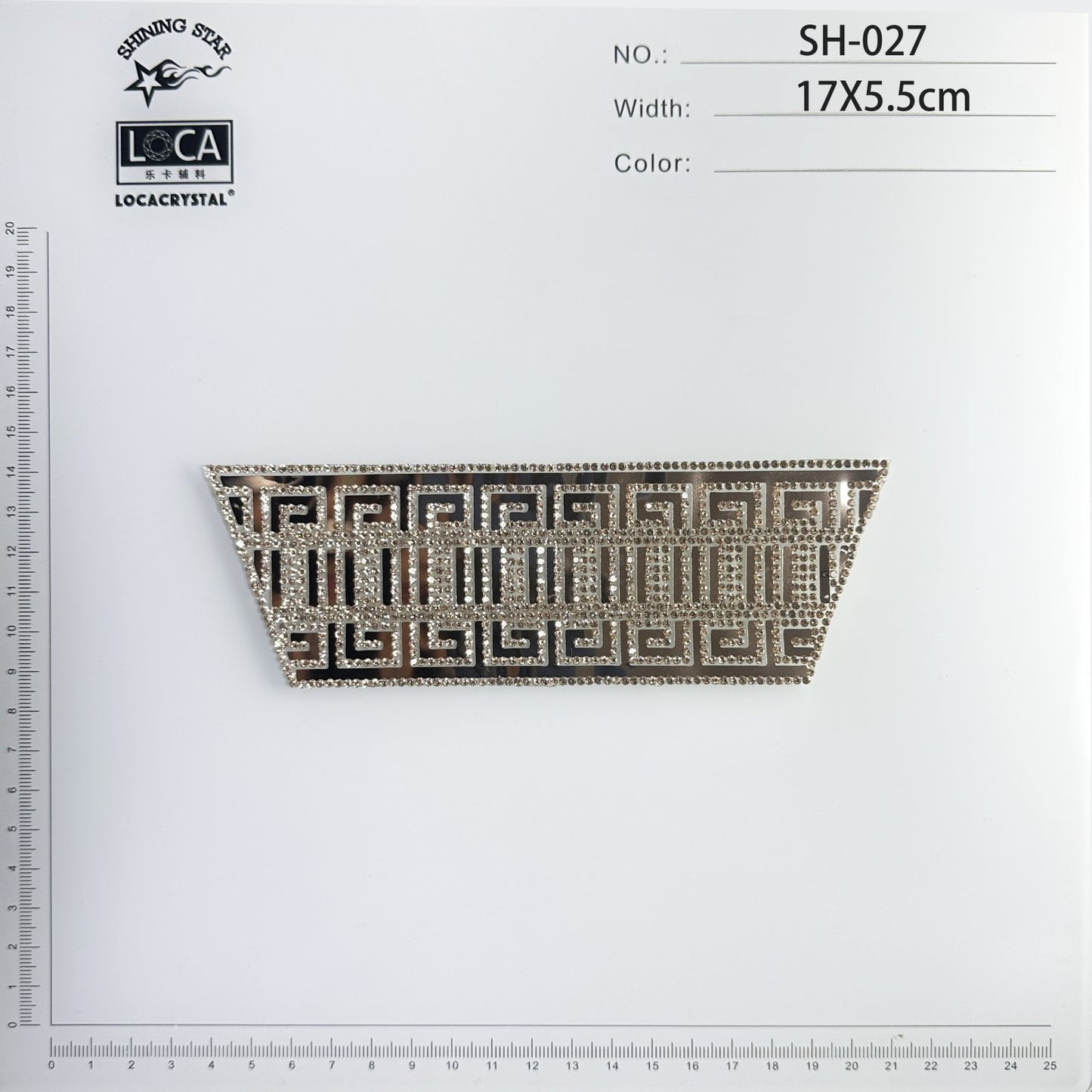 Crystal Shoe Upper SH-027