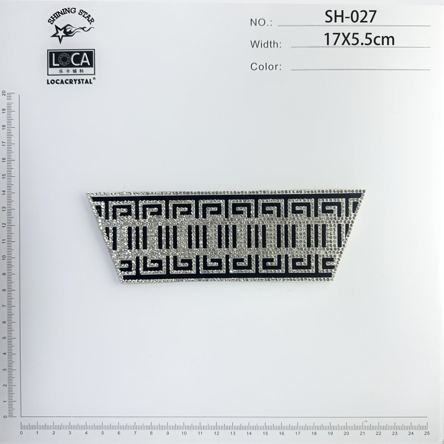 Crystal Shoe Upper SH-027