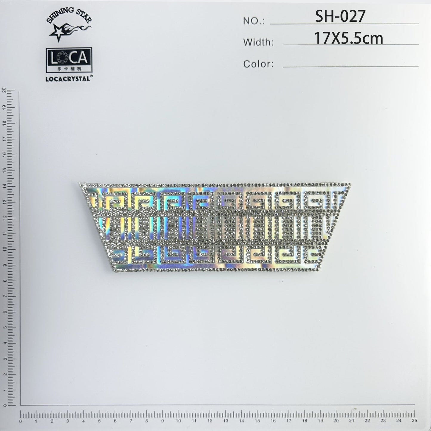 Crystal Shoe Upper SH-027