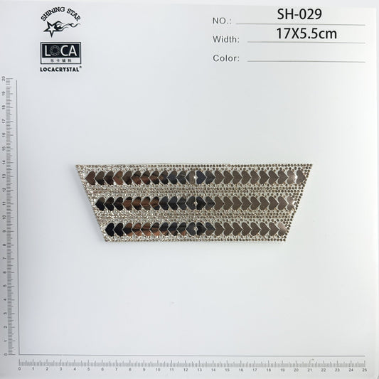 Crystal Shoe Upper SH-029