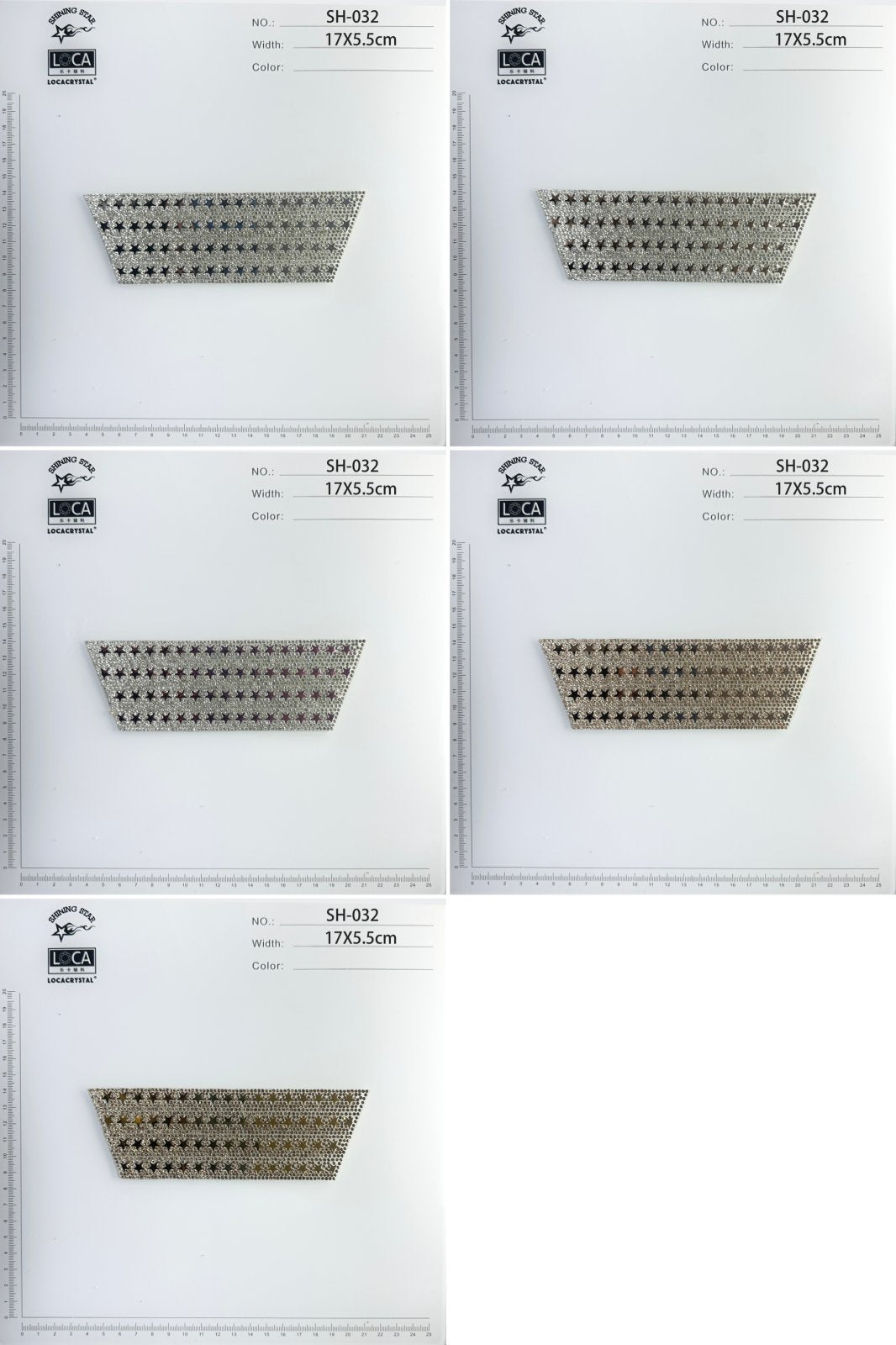 Crystal Shoe Upper SH-032